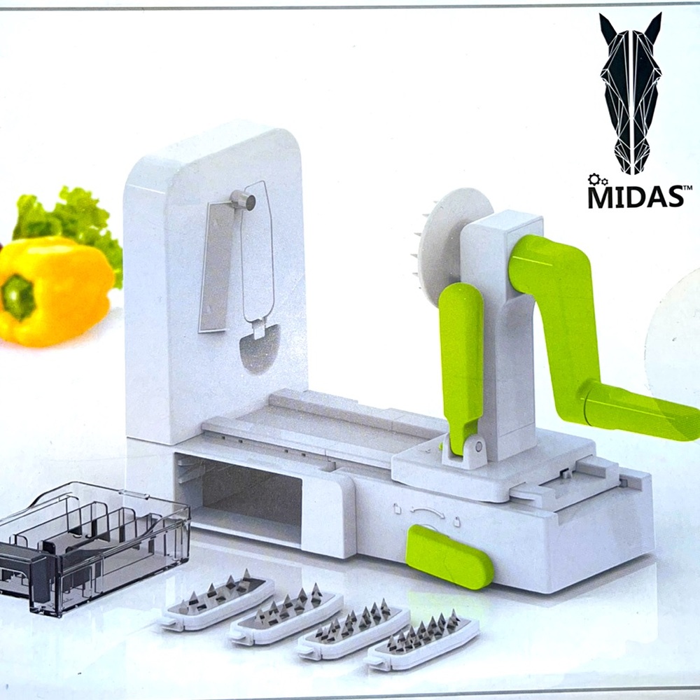 🍝 • 🐴 MIDAS • 5 Blade Spiralizer • 🍝